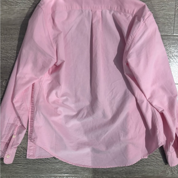 Polo Ralph Lauren Pink Oxford button-up shirt, Size: M - Picture 5 of 5